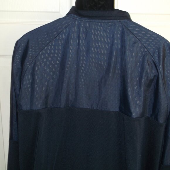 Men's 2XL 50-52 Russell Athletic Jacket BLUE Dri Power 360 FULL ZIP Coat GOLF - Picture 7 of 9